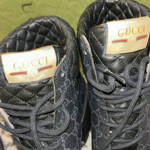 AUTHENTIC Gucci Black Heeled Boots PRICE IS FIRM - Picture 10 of 13